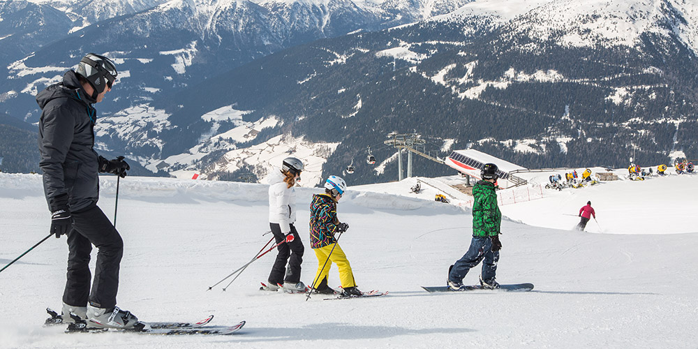 [Translate to Italiano:] Skigebiet Reinswald - Ein Traum für jeden Skifahrer